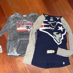 Patriots long sleeve shirt lot